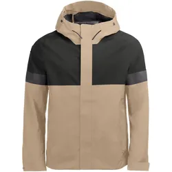 Regenjacke "LUCA" - XS - beige/schwarz