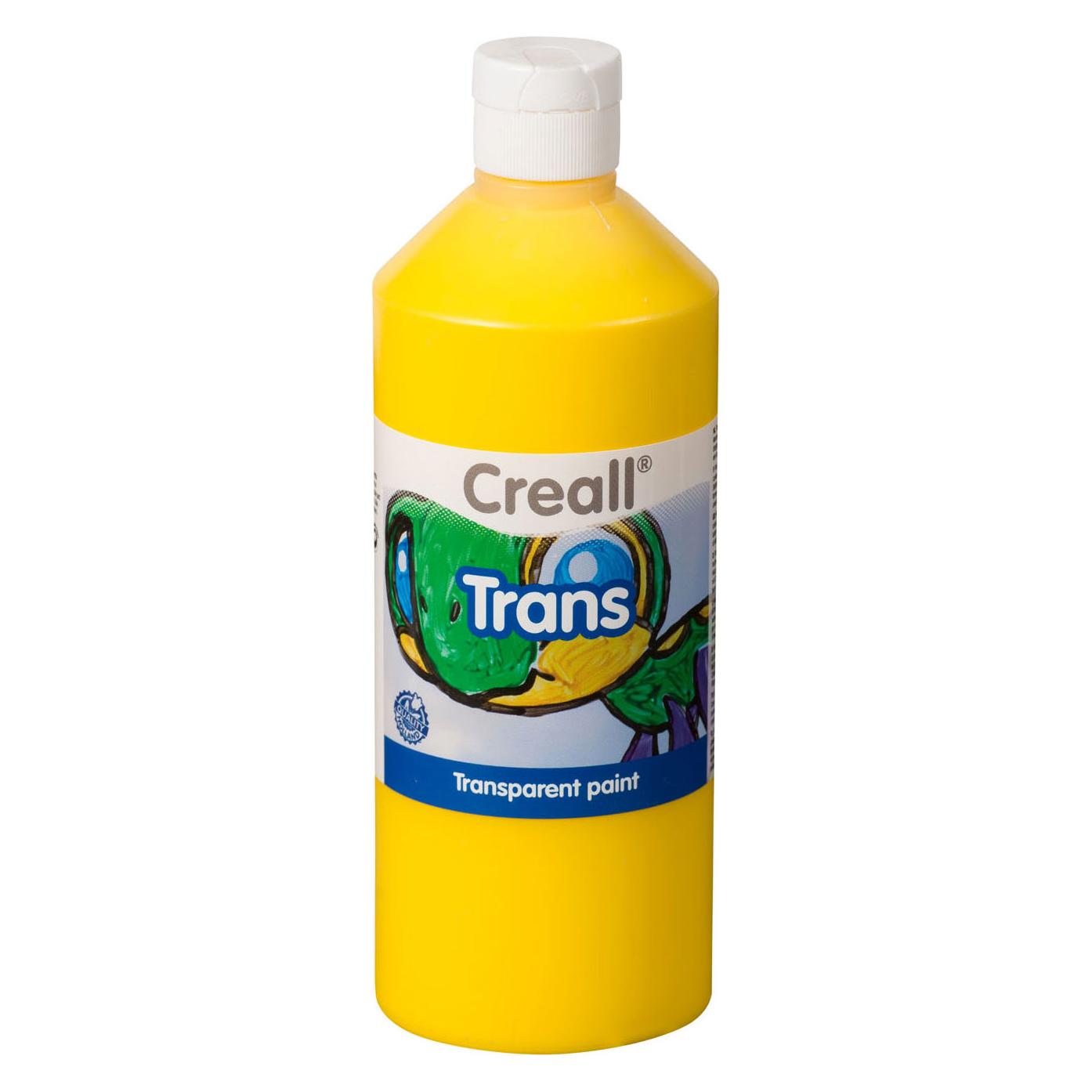 Creall Transparante Verf Geel, 500ml (500 ml) (19880799)