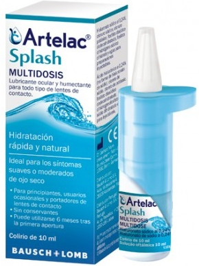 Artelac Splash Ophthalmic Solution 10 ml