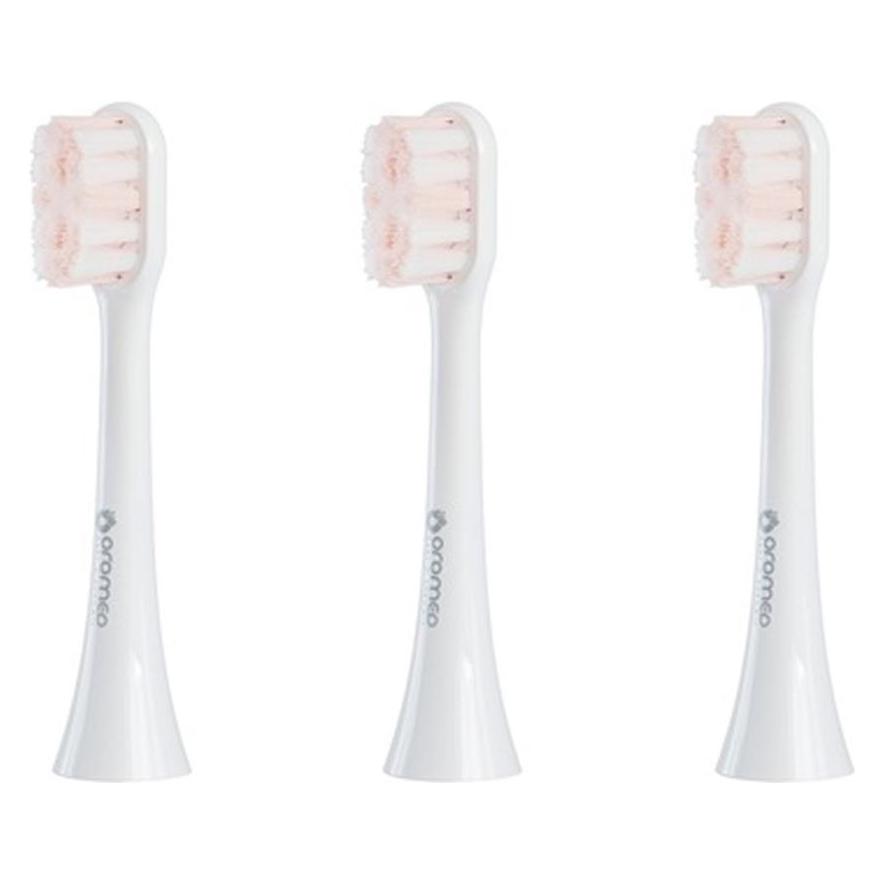 Oromed Oro-Smile Schallzahnbürstenköpfe Weiss, 3 Stück (3x) (49472228)