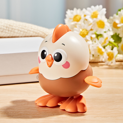 Multisell Products Hub Cute Walking Animal, Clockwork Toy Chick On Chain For Fun Play coffee