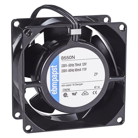 Papst AC-Axiallüfter 230VAC 50m³/h (80 mm, 1x) (8550N)