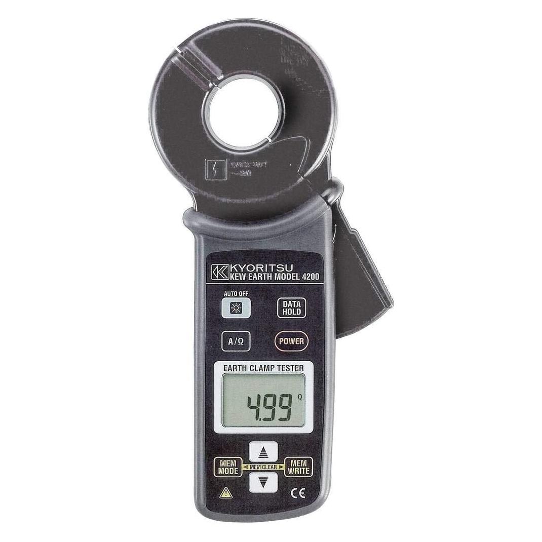 Kyoritsu Erdungsmessgerät KEW 4200 Kali (CAT IV 300V, Hand-Multimeter) (KEW 4200)