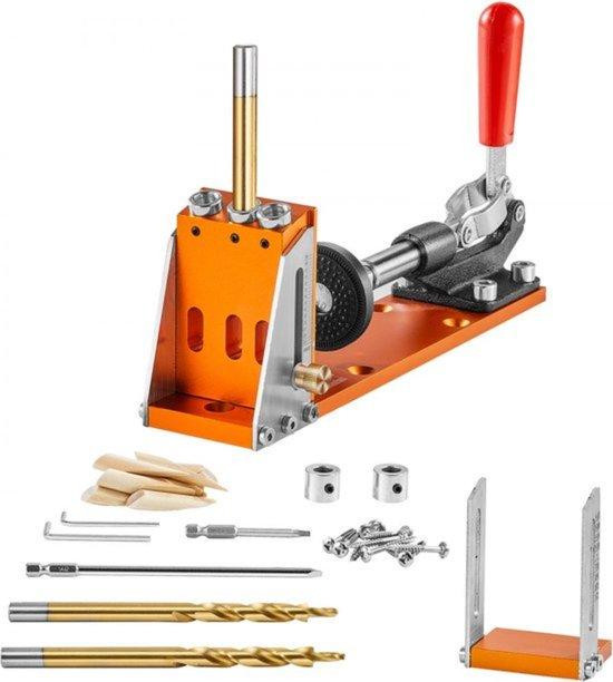 Oranje aluminium schroevendraaiersbit set