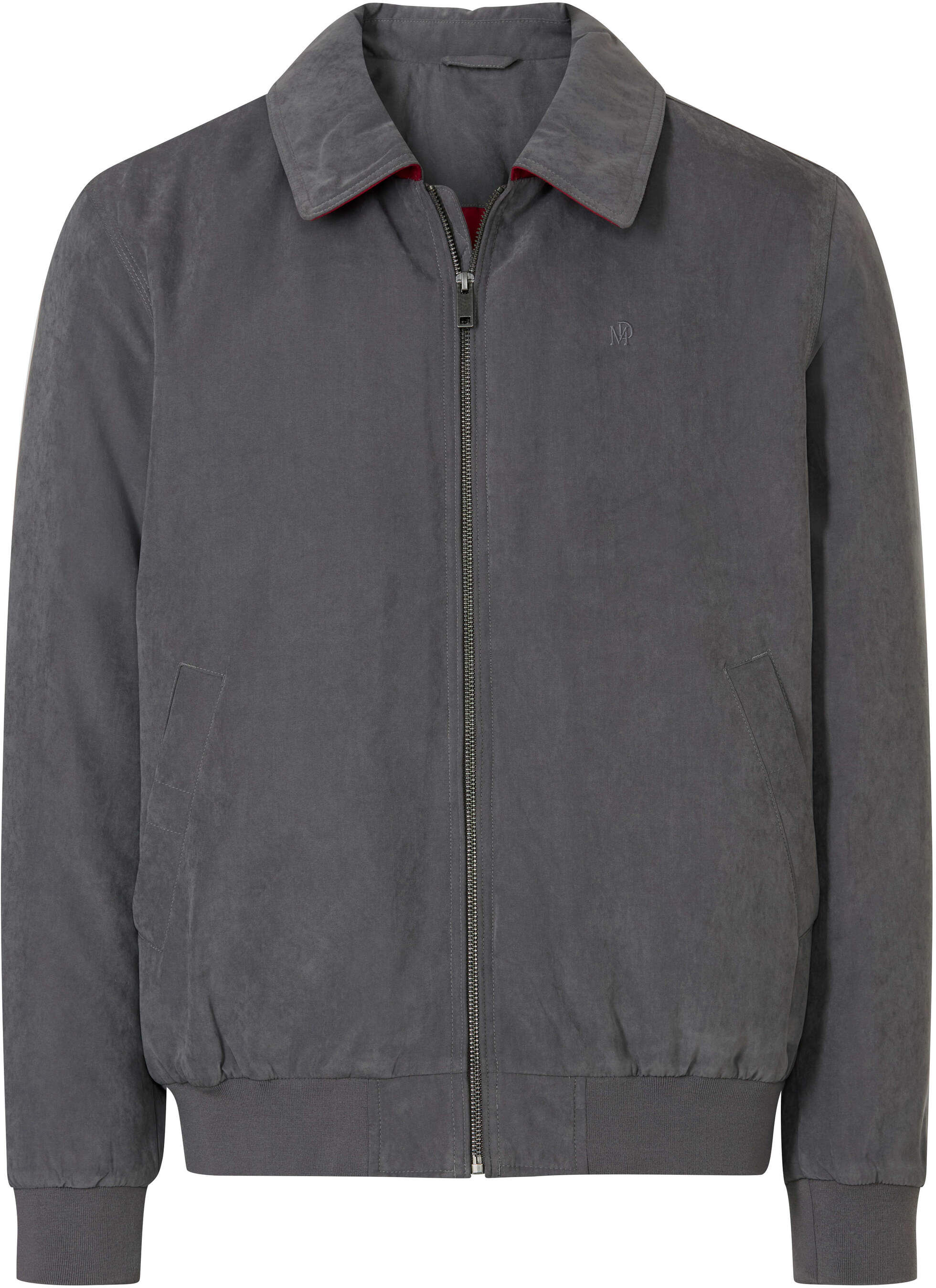 Blouson WITT "Blouson Blouson mit drei Innentaschen", Herren, Gr. 48, grau (anthrazit), Basic, Jacken Blouson