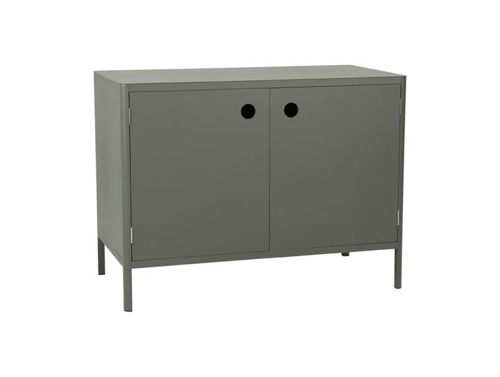 Brafab Meuble bas de cuisine extérieure Kelia Nordic green, 121x91x64 cm