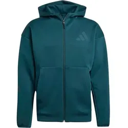 ADIDAS Herren Kapuzensweat New adidas Z.N.E. Zip-Hoodie, Größe L in Grün Grün
