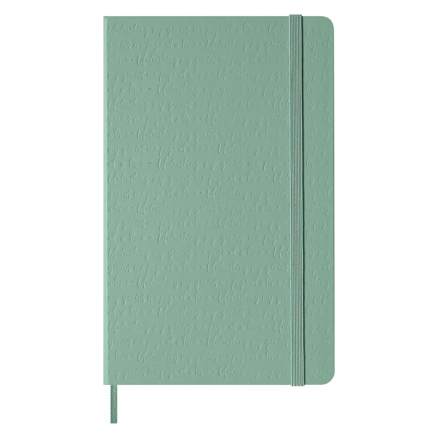 Moleskine Notizbuch L/A5, blanko, Salbeigrün (A5, Blanko, Harter Einband) (711512723)