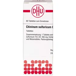 Chininum Sulf D 4 80 ST