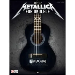 Best Of Metallica For Ukulele, Fachbücher