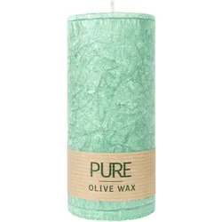 PURE Olive Wax Kerze - Smaragd 130x60