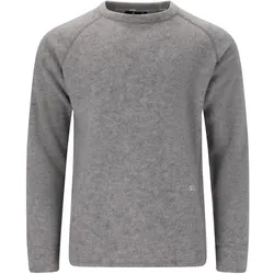 SOS Aneto Crew Neck Wollpullover Herren 1005 - light grey melange XL
