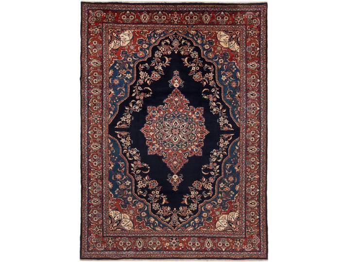 Hamadan Teppich 214x304 Handgeknüpft Orientteppich Perserteppich Wolle