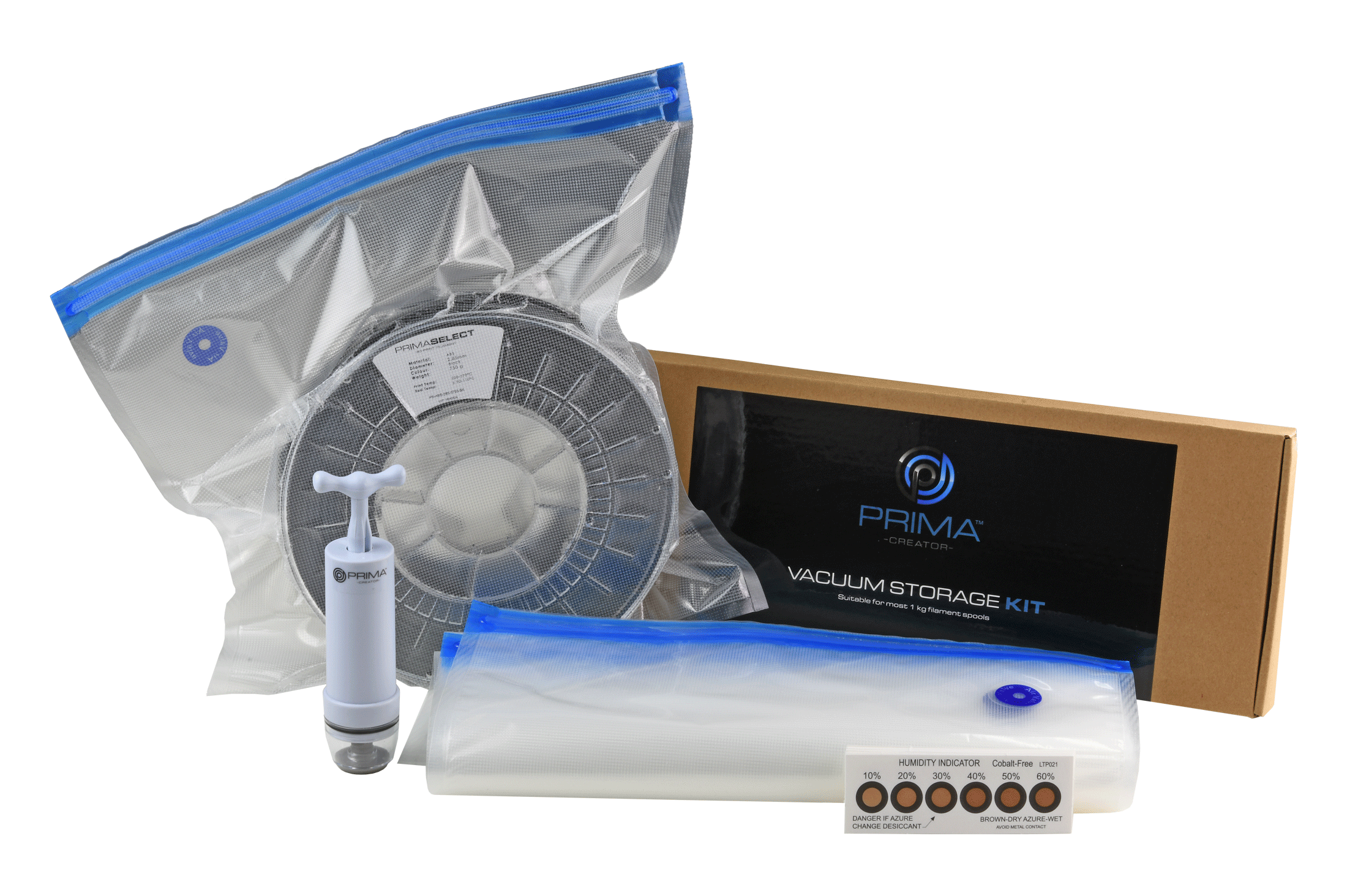PrimaCreator Air Tight Filament Storage Set PC-ATFSK-10P