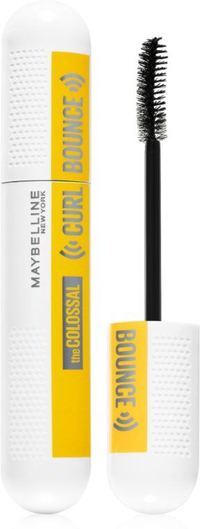 MAYBELLINE NEW YORK The Colossal Curl Bounce volumising and curling mascara shade 01 - Black 10 ml