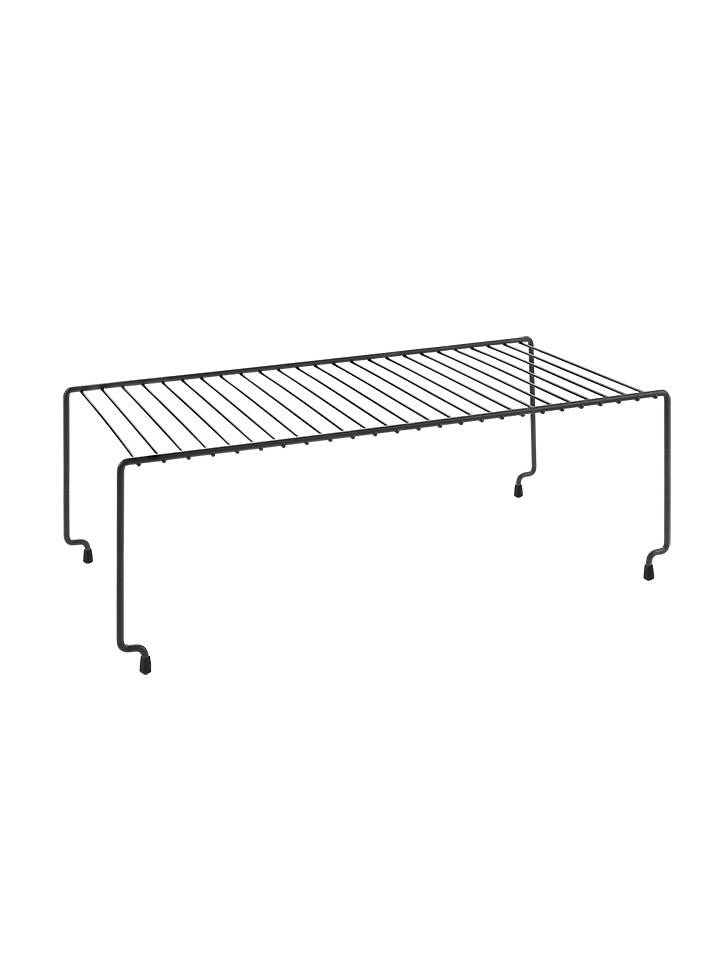 metaltex Schrankeinsatz ''Brooklyn'' in Schwarz - (B)47 x (H)15 x (T)23 cm - onesize