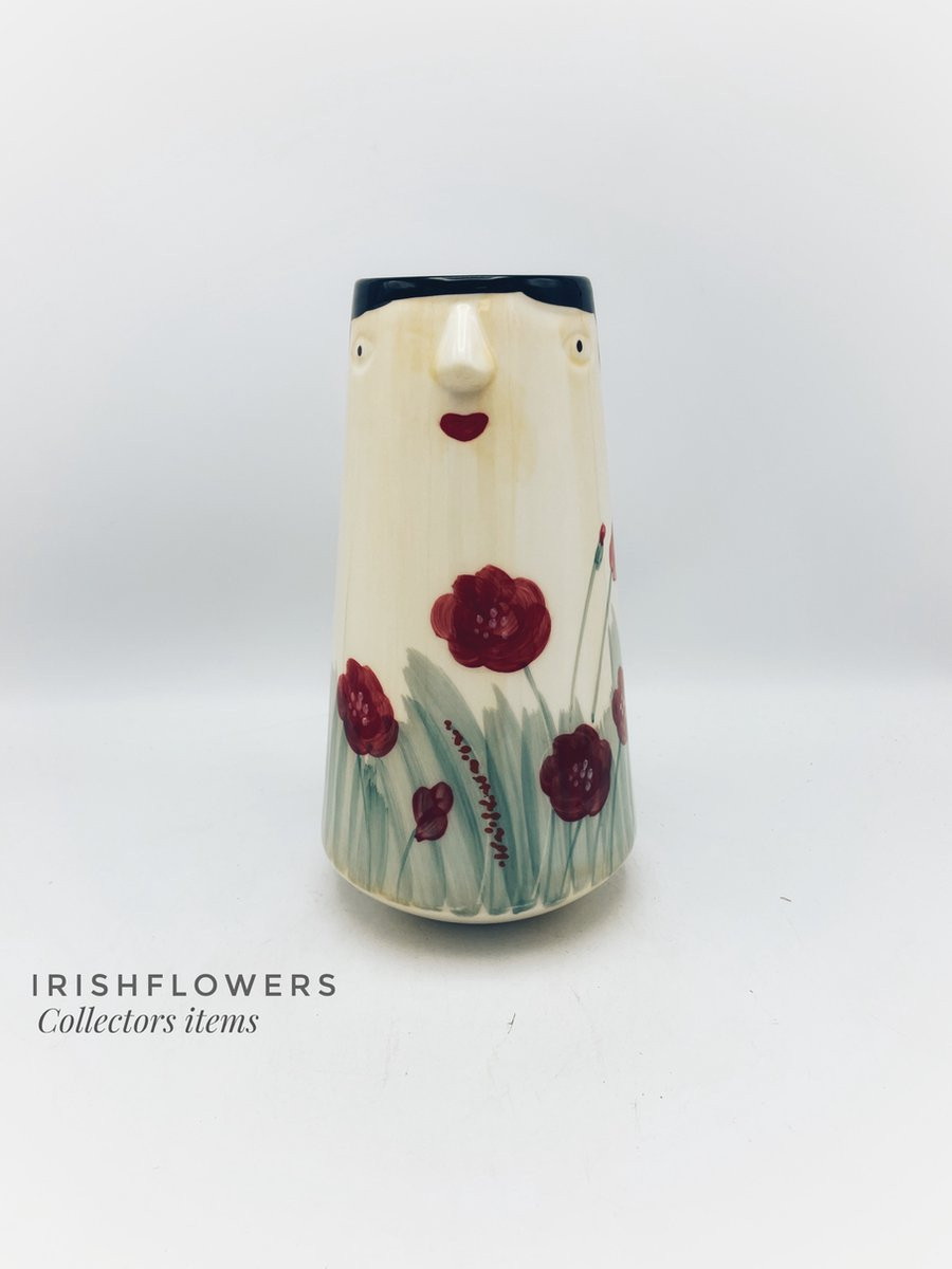 Villa Pottery Porseleinen Vaas Puppets 3B