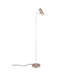 Stehlampe Standleuchte Beistelllampe Wohnzimmerleuchte beweglich coffee H 151 cm