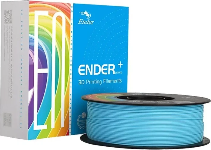 Creality PLA+ Filament Blue, 3D-Filament (blau, 1 kg, 1,75 mm, auf Rolle)