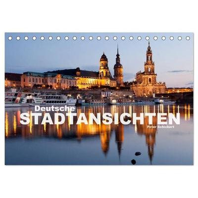 Deutsche Stadtansichten (Tischkalender 2027 DIN A5 quer), CALVENDO Monatskalender
