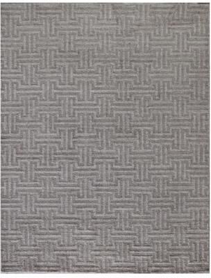 Exquisite Rugs Ventura handloomed Bamboo Silk Dark Taupe Area Rug