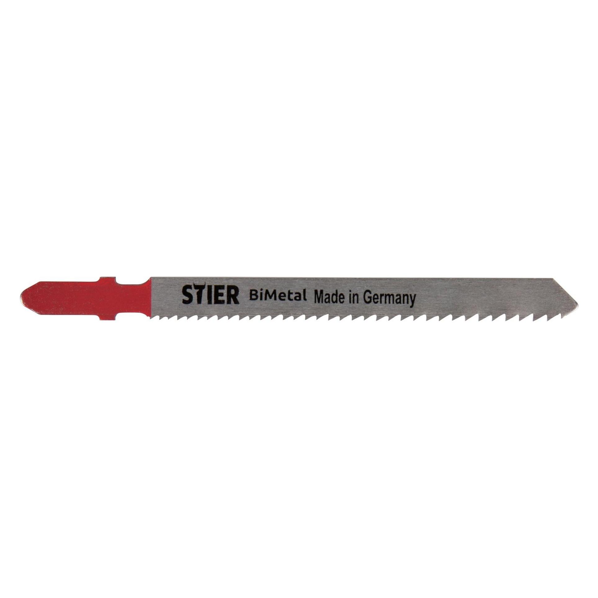 Stier Stichsägeblatt ST 75/1,2-2,5/1 Metall für dünne Bleche, Rohre, Profile 1,2mm - 2,5mm (75075560x20)