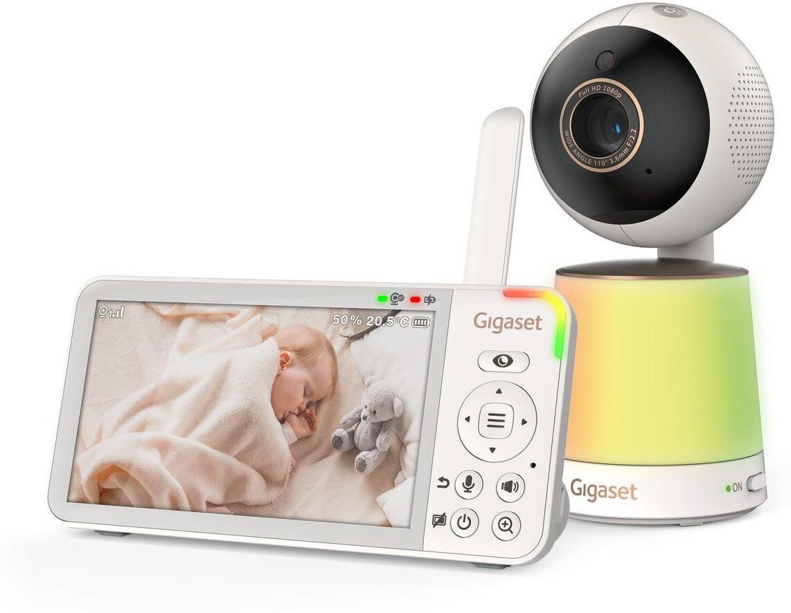 Siemens Video-Babyphone GIGASET "Baby 500 Video", Baby, weiss (bunt), Babyphones Video-Babyphone bunt Einheitsgröße