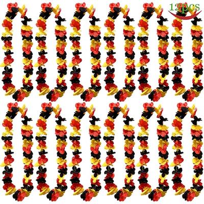 Blumengirlande für deutsche Fans zum Fußball-WM-Spiel, Partyaccessoires, Halskranz für Anhänger Partystimmung