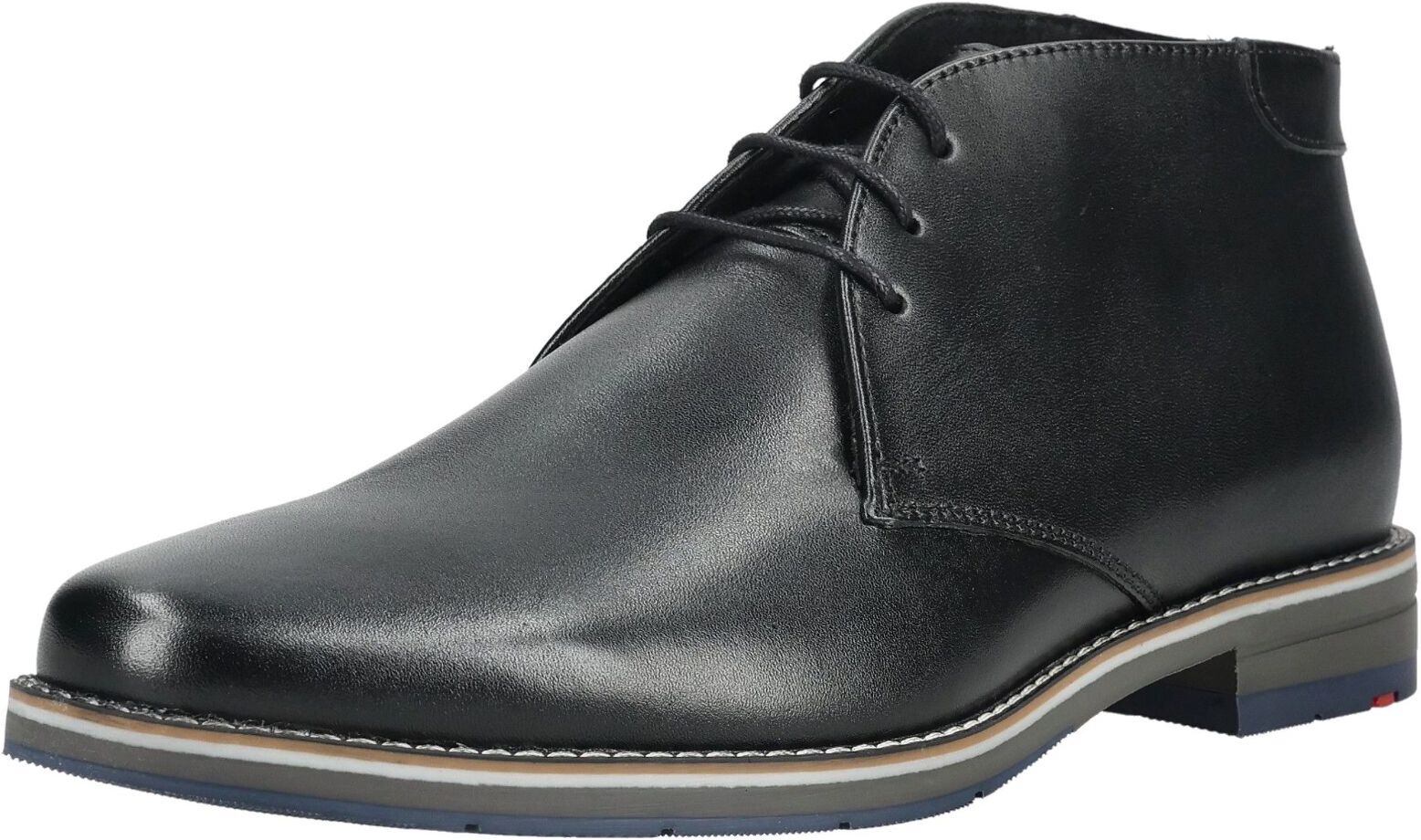 Schnürschuh LLOYD "LLOYD Businessschuhe Glattleder", Herren, Gr. 44, schwarz, Glattleder, Schuhe Schnürschuh