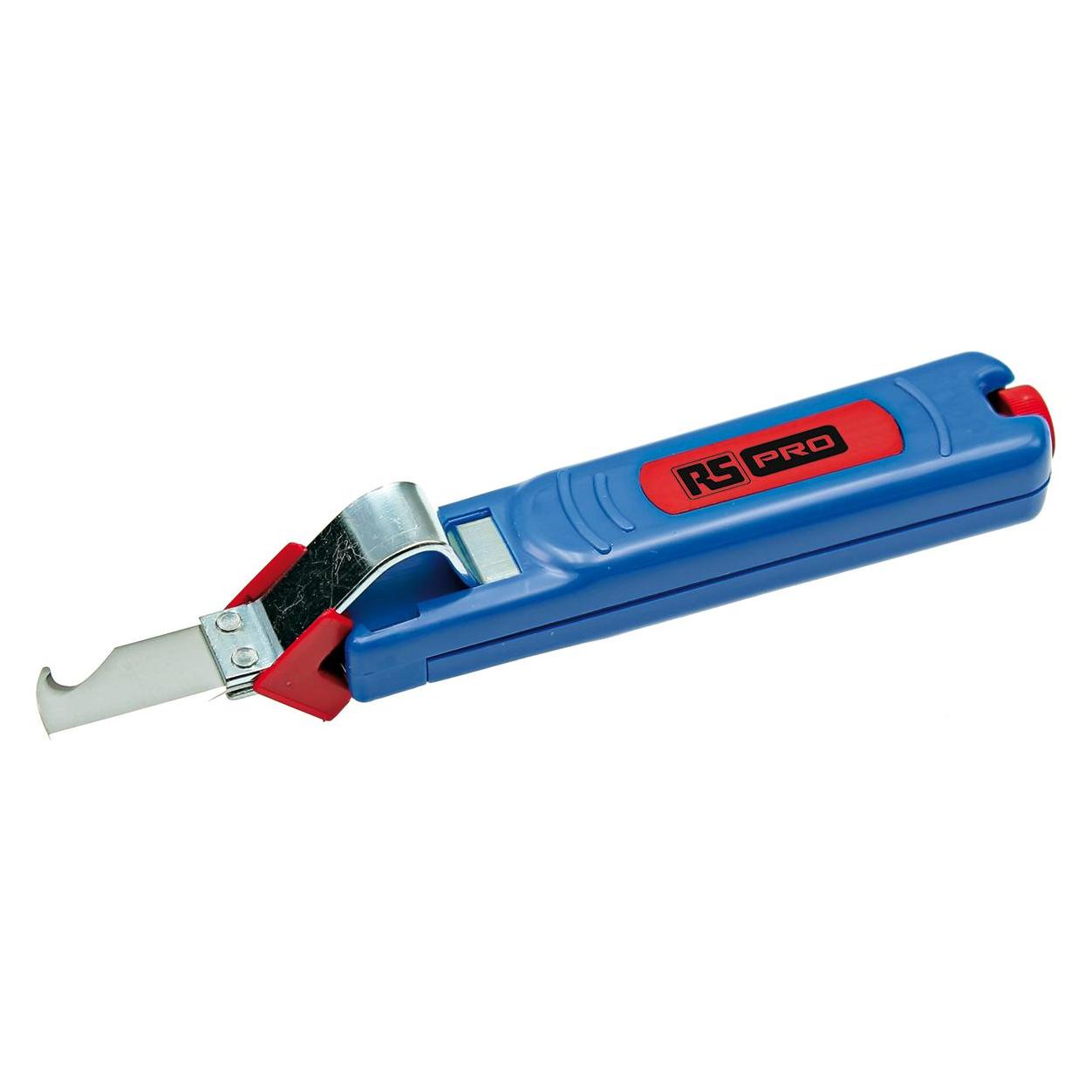 RS PRO cable stripping knife with hook blade (242 mm) (1366980)
