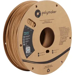 Polymaker PolyLite LW-PLA (1.75 mm, 800 g), 3D Filament, Braun