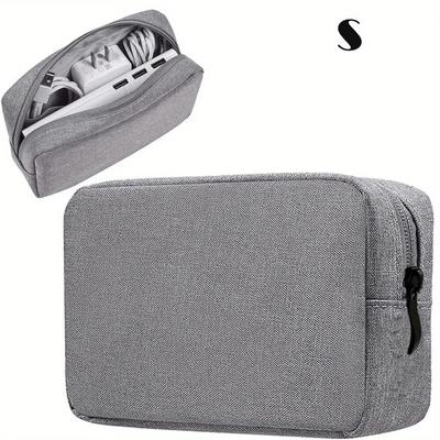 Travel Electronics And Cable Management Hub small Grey