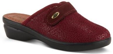 Women's Merula Slippers by Flexus by Spring Step in Bordeaux (Size 8 1/2 M)