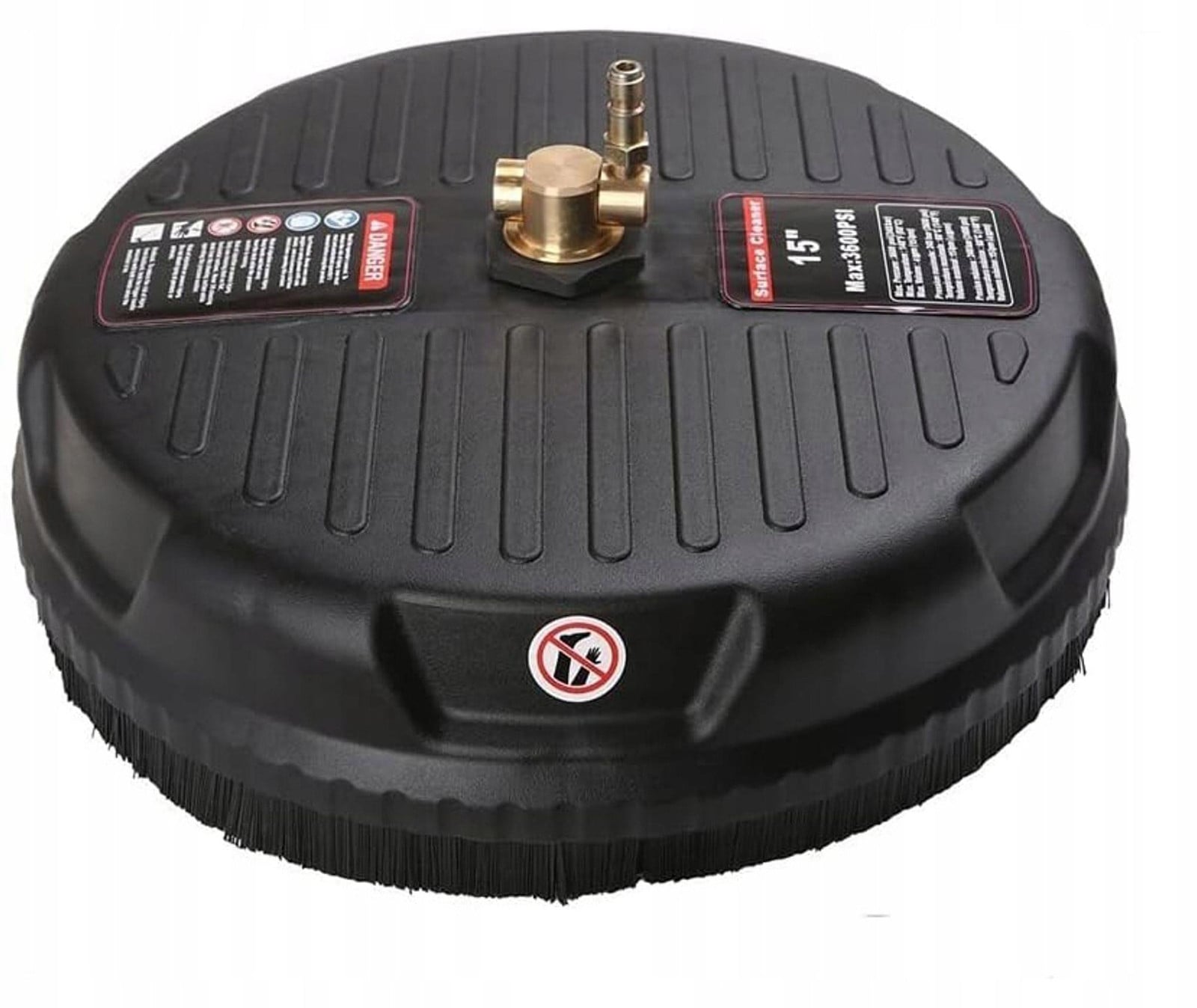 ROSFIX Professionele T-Racer 15 inch Reinigingsset voor Terras en Bestrating, 1/4 inch Bayonet, geschikt voor 160 bar