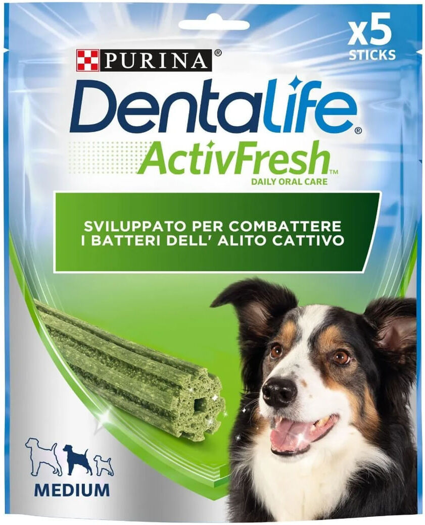 Purina Dentalife Active Fresh Snack Cane Taglia Medium KIT RISPARMIO 20PZ
