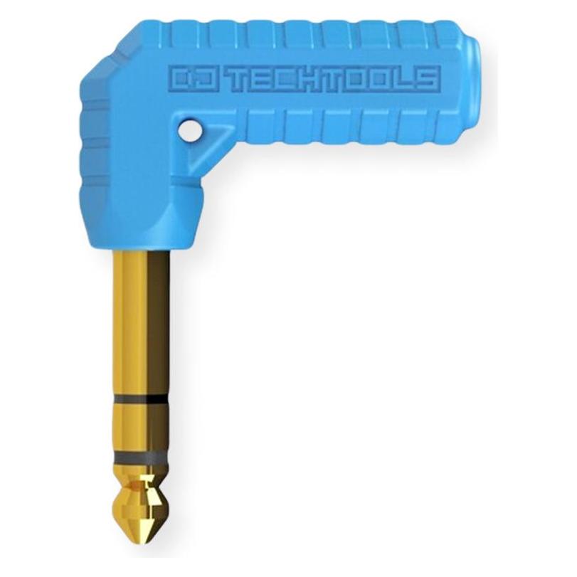 DJTechTools Chroma Jacks Headphone Adapter - Blue (Winkeladapter) (05-30162)