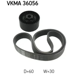 Keilrippenriemensatz SKF VKMA 36056 für Renault Wind Twingo II Clio III