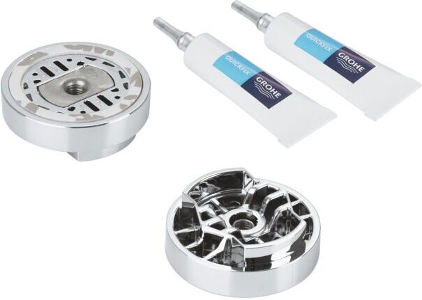 GROHE QuickGlue Set S2, 41245000 Klebe-Set, chrom