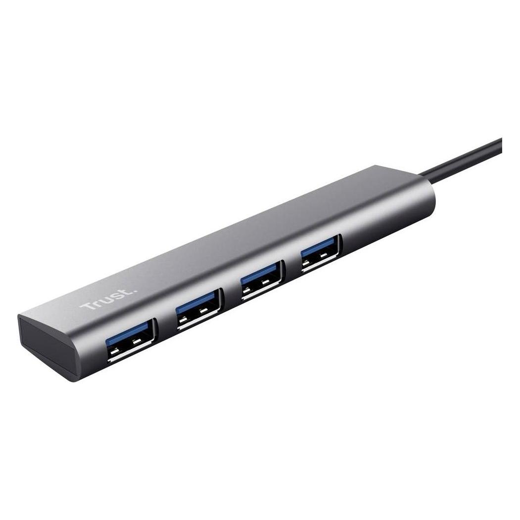 Trust HALYX 4 PORT USB 3.2 GEN1 HUB (USB-A, 4 Ports) (24947)