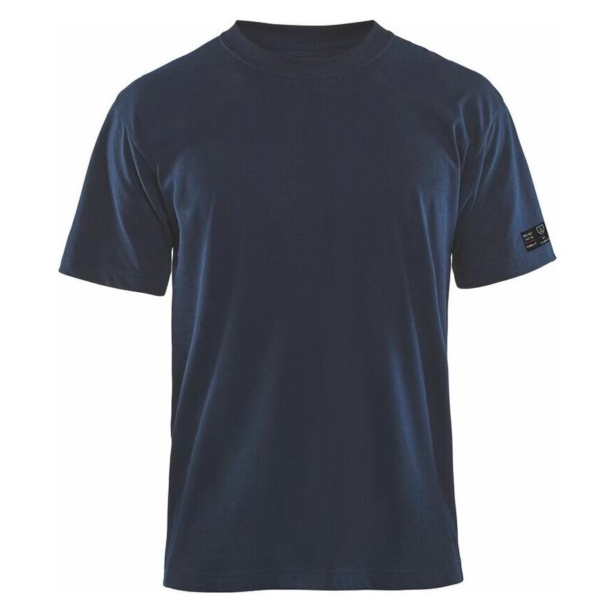 Blakläder Flammschutz-T-Shirt, marineblau, Unisex-Grösse: M (M) (348217378900-3482)