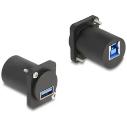 DELOCK D-Typ Modul USB 5 Gbps Typ-A Bu zu Typ-B Bu Schrauben