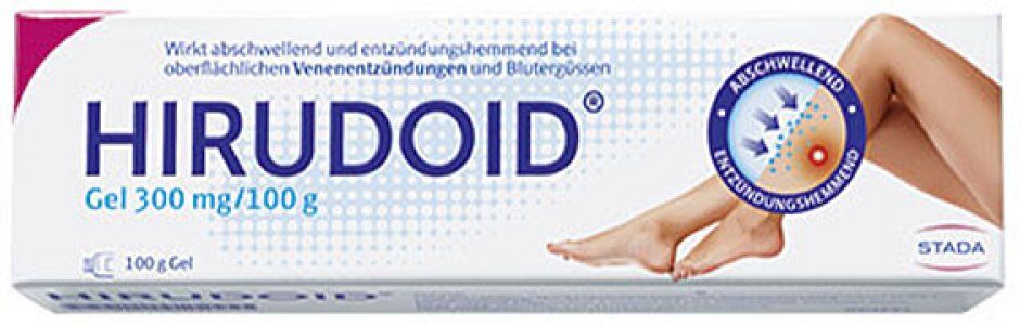 Hirudoid Gel bei Venenentzündungen und Blutergüssen