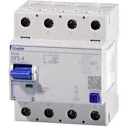 Doepke, Schutzschalter, FISchutzschalter DFS4 254/030A 3A