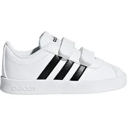 ADIDAS VL Court 2.0 Schuh, Größe 25 in Weiß Weiß