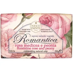 250g Nesti Dante Romantica Natural Soap Florentine Rose & Peony