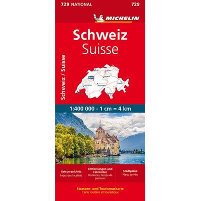 Michelin Schweiz, Karte von , Michelin, 978-2-06-725958-4