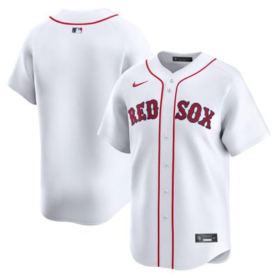 Baseballtrikot NIKE "Nike Trikot Boston Red Sox Nike MLB Limited Home", Herren, Gr. M, weiß, 100% Polyester, Trikots Baseballtrikot