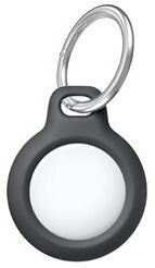Combo Retail Shop For Air Tags Tracking Device Cover, Anti Loss Dog Tracker Locator, Liquid Silicone Key Chain For Apple Air Tag Case, black