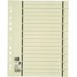 Oxford Trennblatt 400004672 DIN A4 mP 200g Karton ch 100 St./Pack.