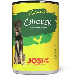 Josera JosiDog in Sauce 415 Gramm Hundenassfutter 12 x 415 Gramm Chicken